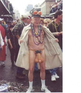 Mhy we never take Grandpa to the Mardi Gras