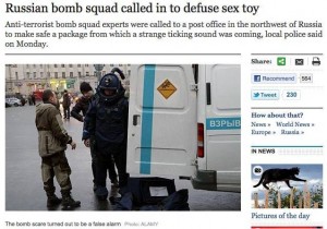 Russian Bomb Scare . . .