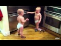 Twin baby boys conversing . . . Offical Video